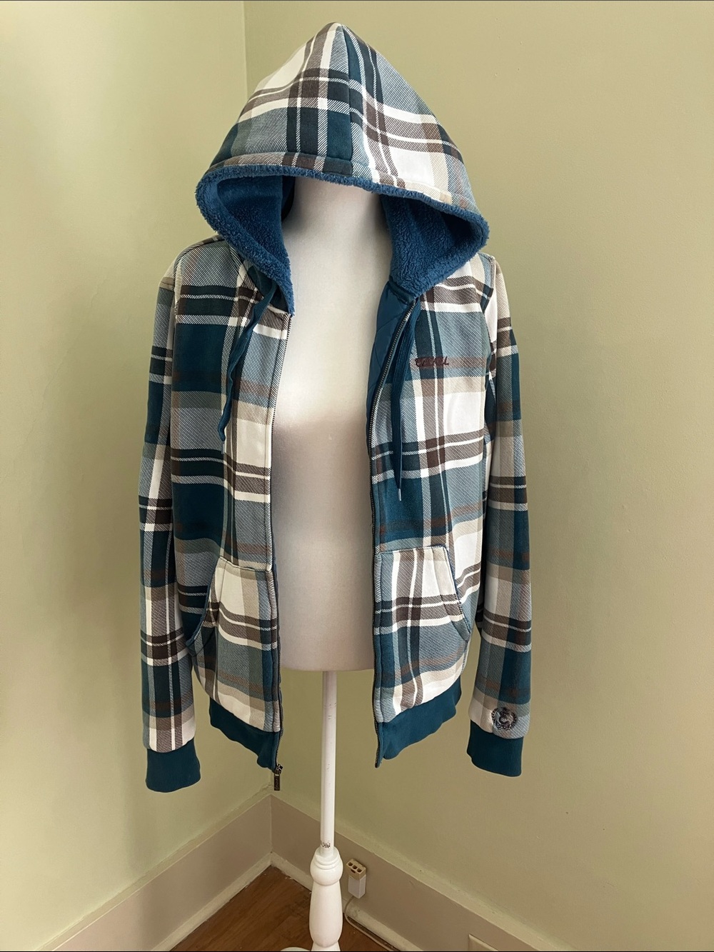 Ezekiel Blue Plaid Coat